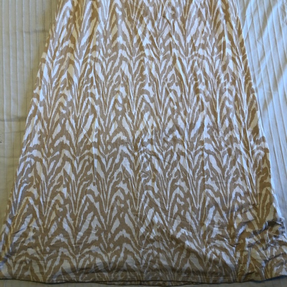 Bebe Strapless Zebra Print Maxi Dress - Picture 3 of 5